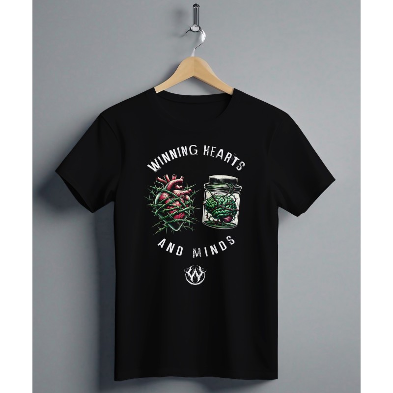 Winning hearts and minds t shirt