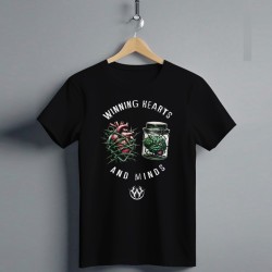 Winning hearts and minds t shirt