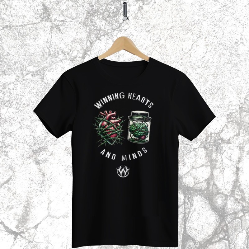 Winning hearts and minds t shirt